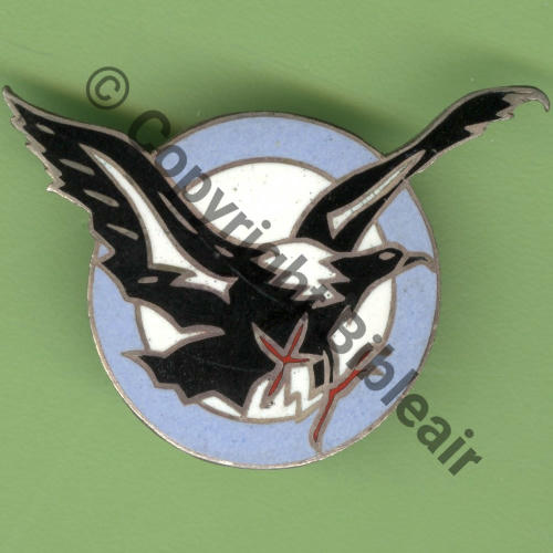 55  3336.EMGFA ELA.55 LAHR Jarret Gauc Blanc & Noir droite Pattes Rouges  SM Bol prison Dos Lisse Src.Y.GENTY 